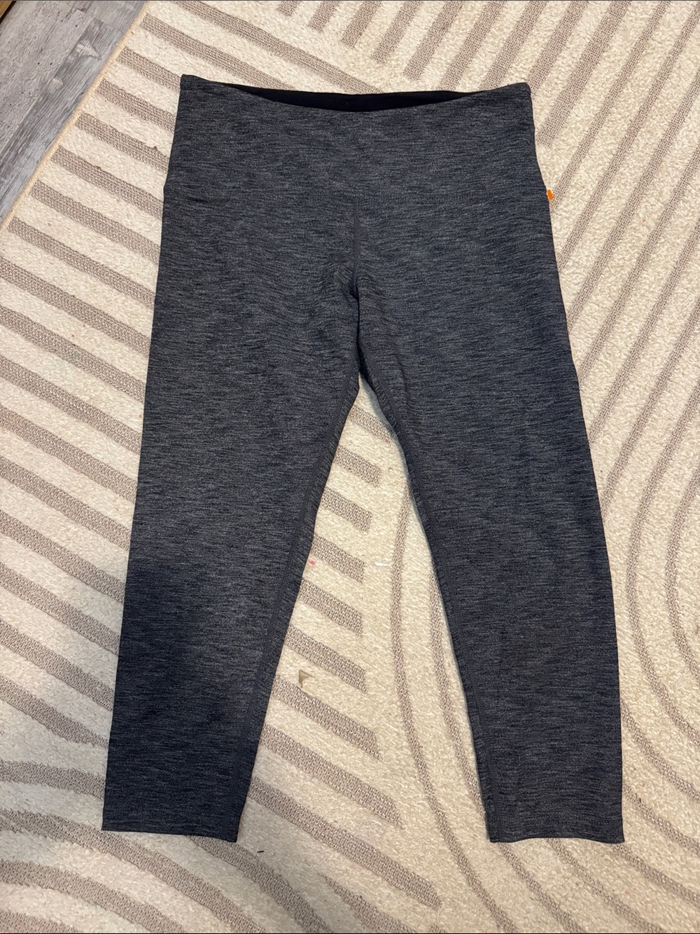 Tuff Athletics Kids Dark Gray Stretch Leggings